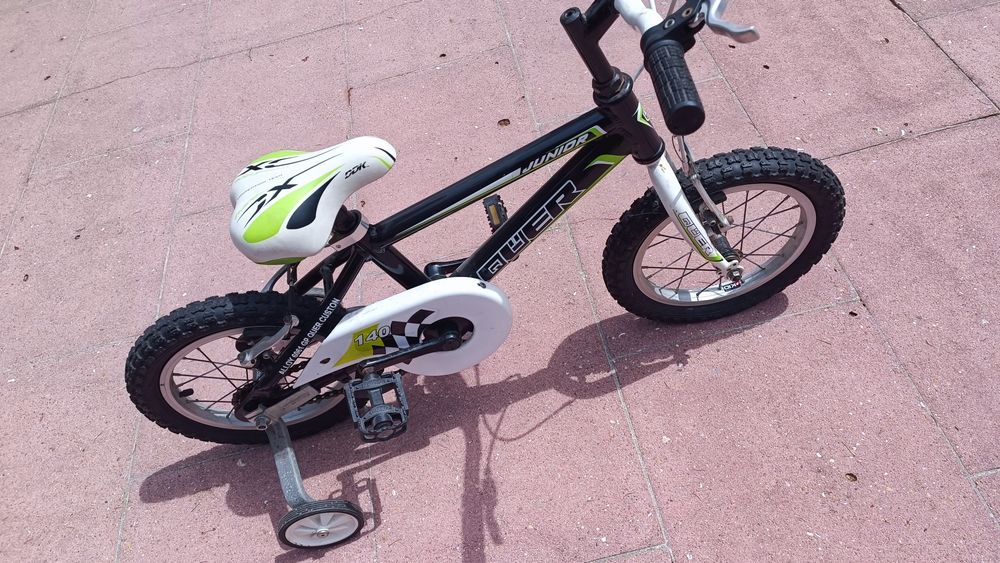 Bicicleta criança Qüer Junior  roda 14 quadro em Alumínio