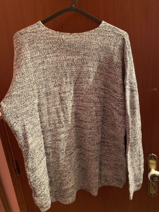 HM Conscious | Camisola Tunica oversize Cinza mesclado (M)