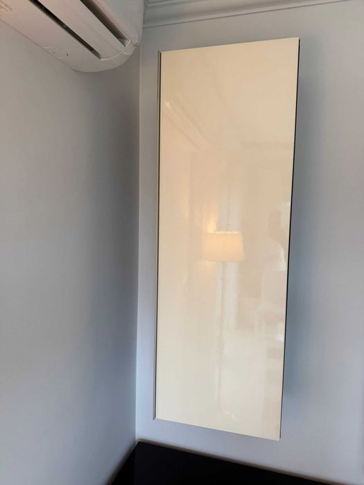 Móveis de Sala Branco e Preto