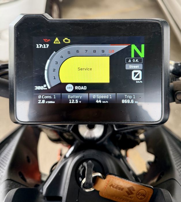 KTM Duke 125 agosto 24