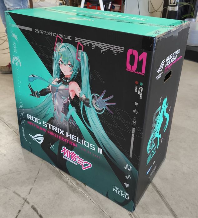 Asus Hatsune Miku cooler psu torre
