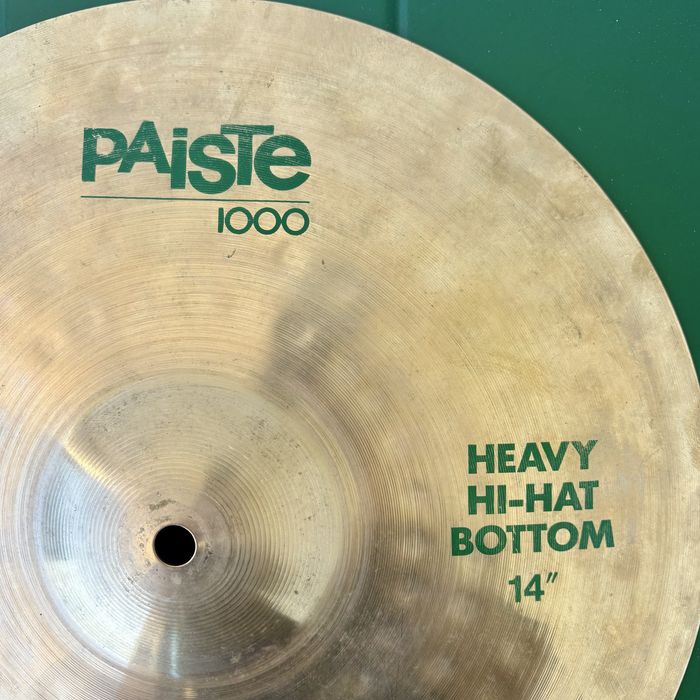 Paiste 1000 Heavy Hi-hats 14” de 1987