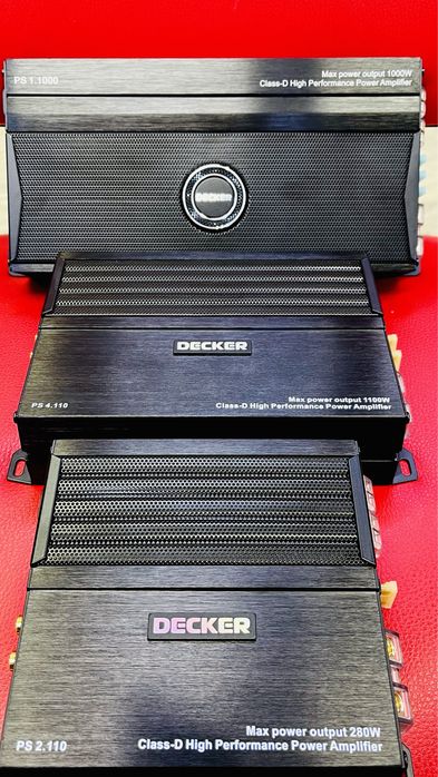 Автомобільний підсилювач звуку/Клас D/для сабвуфера, динаміків