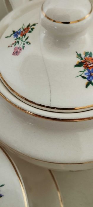 Antigo serviço chá Sacavém Gilman & Co