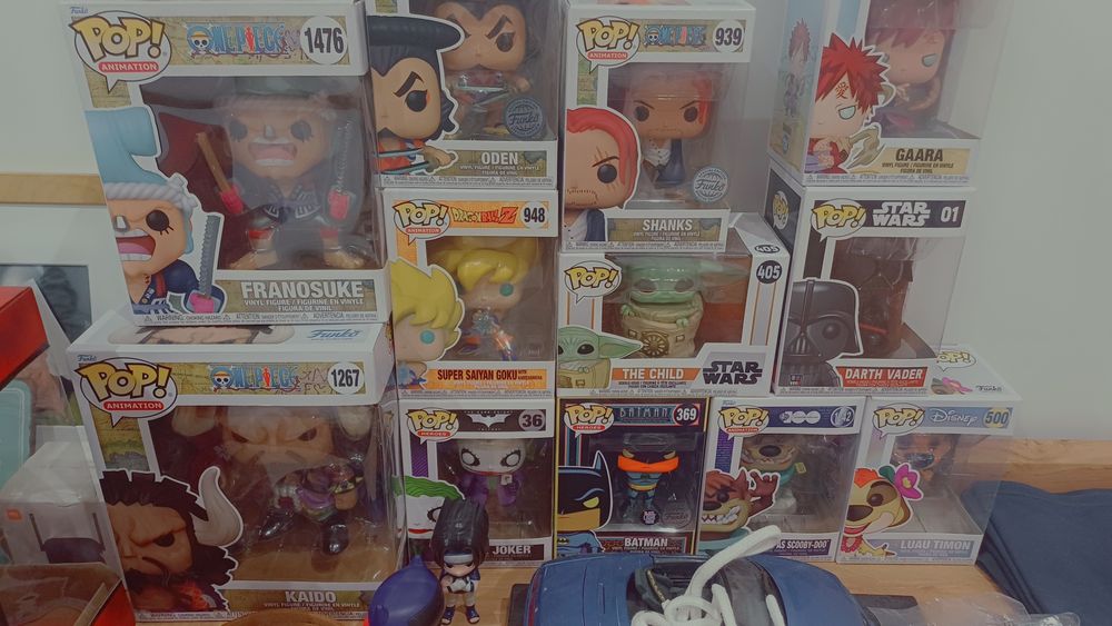 Várias figuras PoP's originais