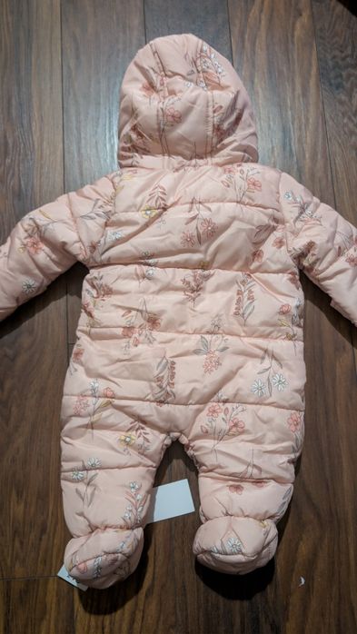 Kombinezon zimowy dla dziewczynki, nowy 56