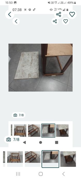 Sprzedam stolik drewniany wysokość 85 cm