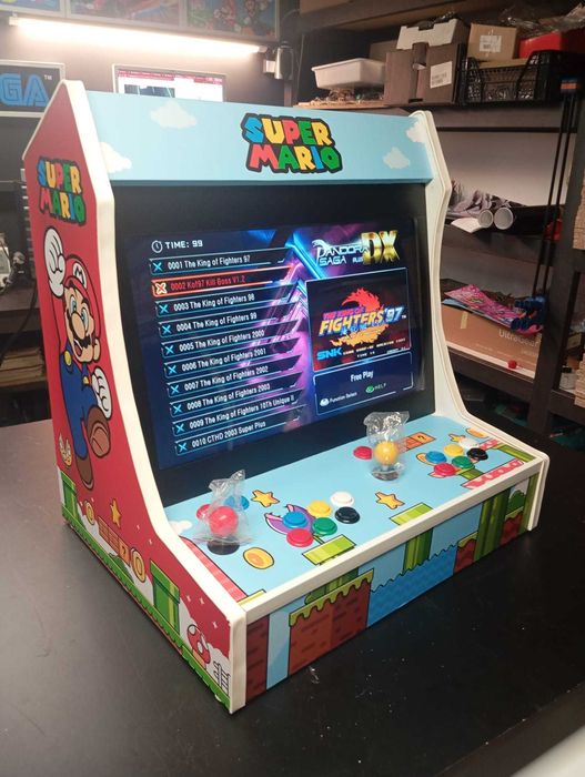 Arcade Bartop Super Mario 21"