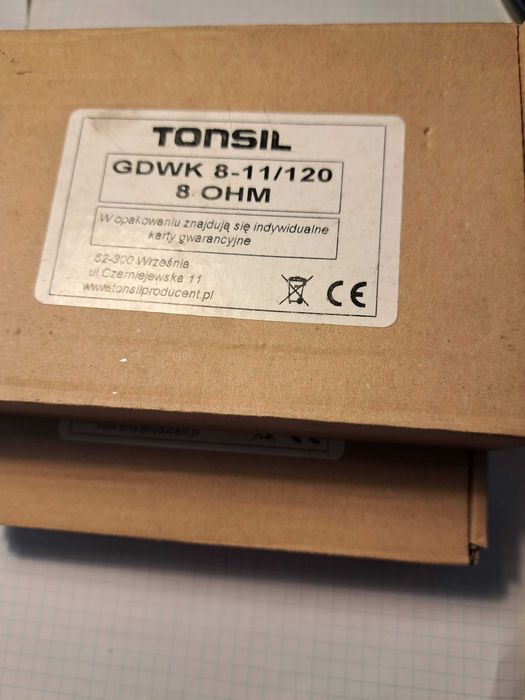 glośniki wysokotonowe  Heco i  Tonsil