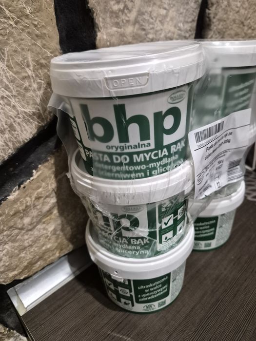 Pasta bhp do mycia rąk