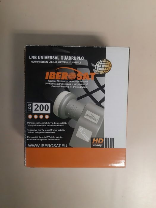 Cabeça Antena LNB Universal Quadruplo