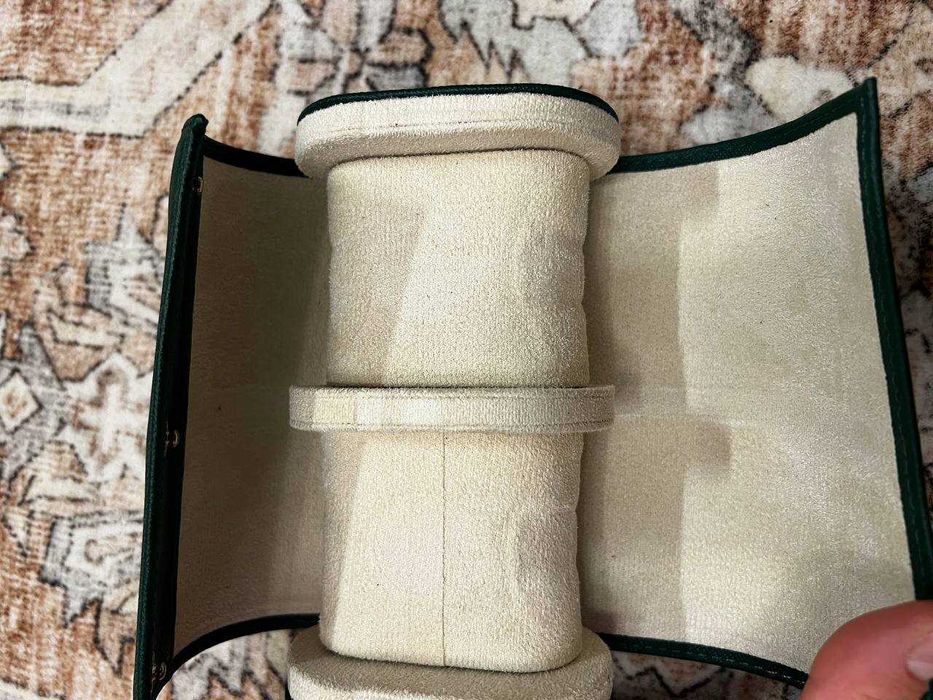 Hiram Podróżny Roll Case na 2 zegarki – idealny stan