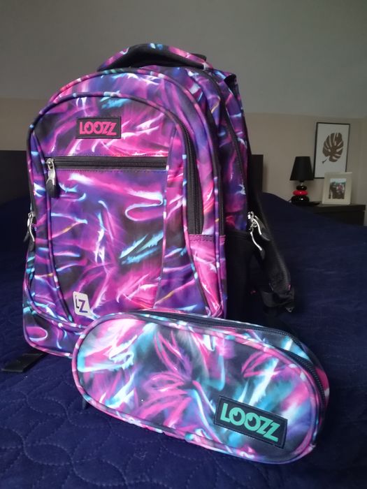 Plecak Loozz + piórnik idealny