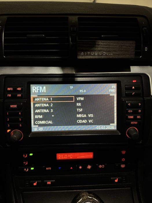 Rádio GPS original Bmw e46