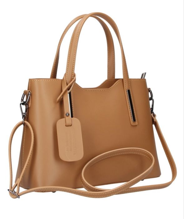 Сумка шкіряна темно-зелена  Зеленая кожаная сумка итальянская