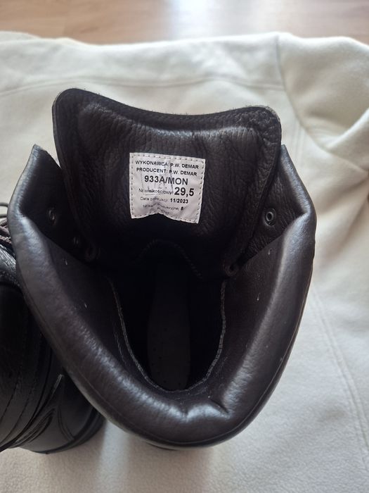 Buty wojskowe zimowe