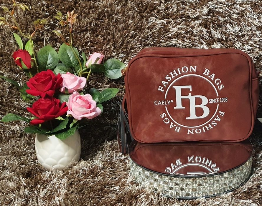 Torebka Damska Fashion Bags Bordowa