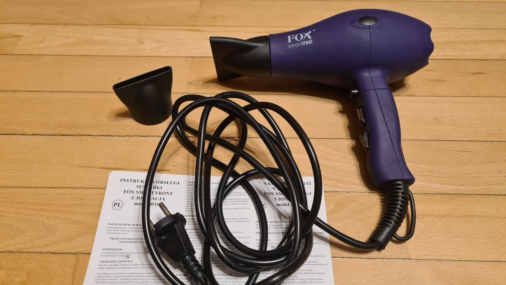 Suszarka do włosów Fox Smart Front z jonizacją.