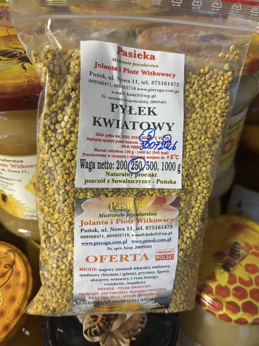 Pierzga pszczela 500g DOSTAWA