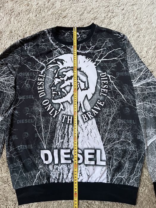 Кофта реглан батнік світшот Diesel