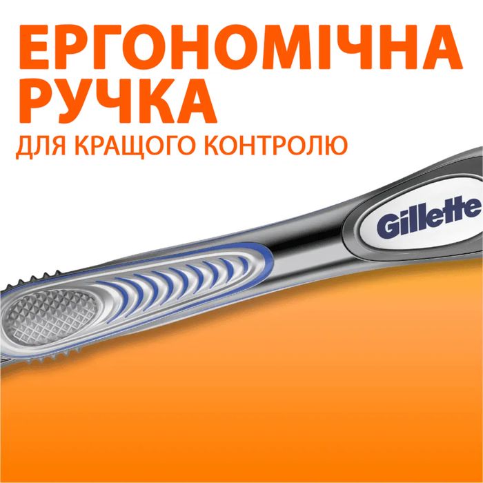 4 шт Змінні касети Gillette Fusion5 Sport (Start), новинка 2025 р.
