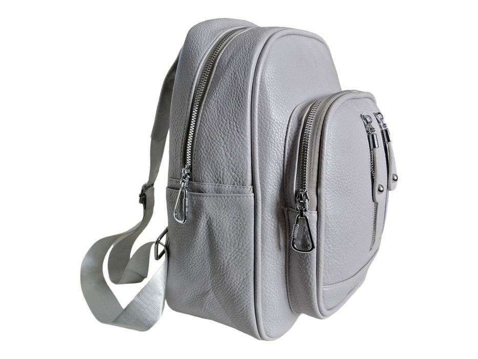 Miejski Modny Plecak Damski, Torebka Damska, Szary