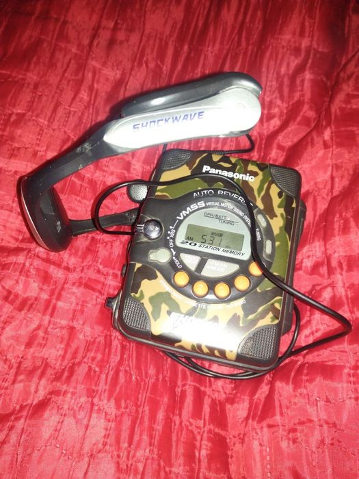 Panasonic RQ-SW20 shockwave плеєр касетний програвач кассетный защита