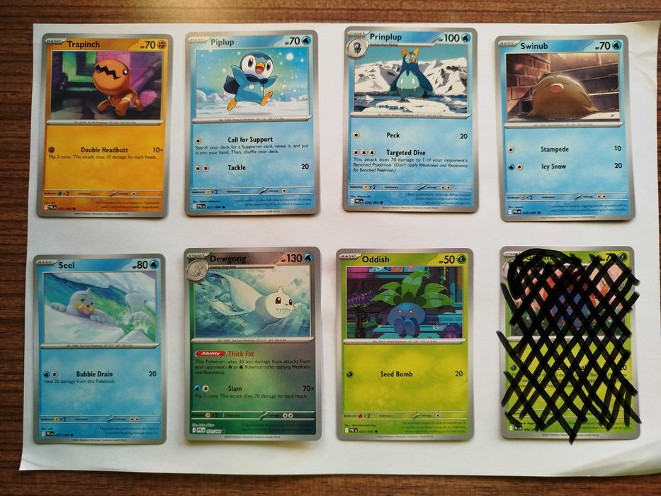 Cartas Pokémon TCG Rbu 1
