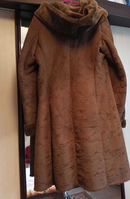 Piękny kożuszek zimowy. Rozmiar 37-38 s