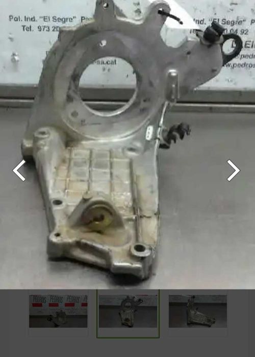 2 Suporte bomba injetora Citroën/Peugeot com diferentes furações