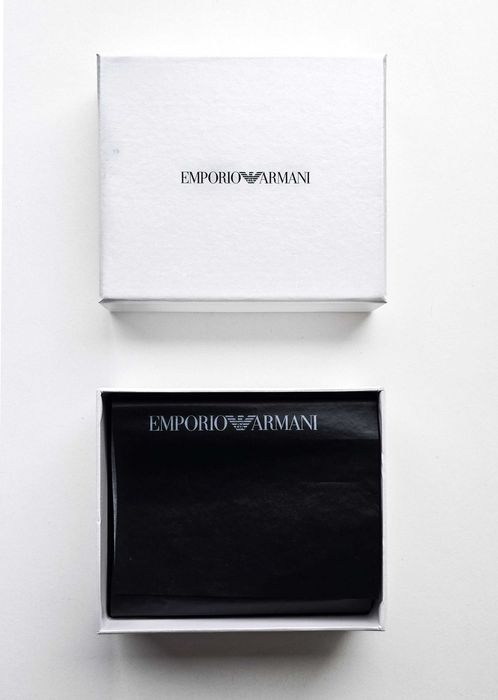 Carteira em pele EMPORIO ARMANI