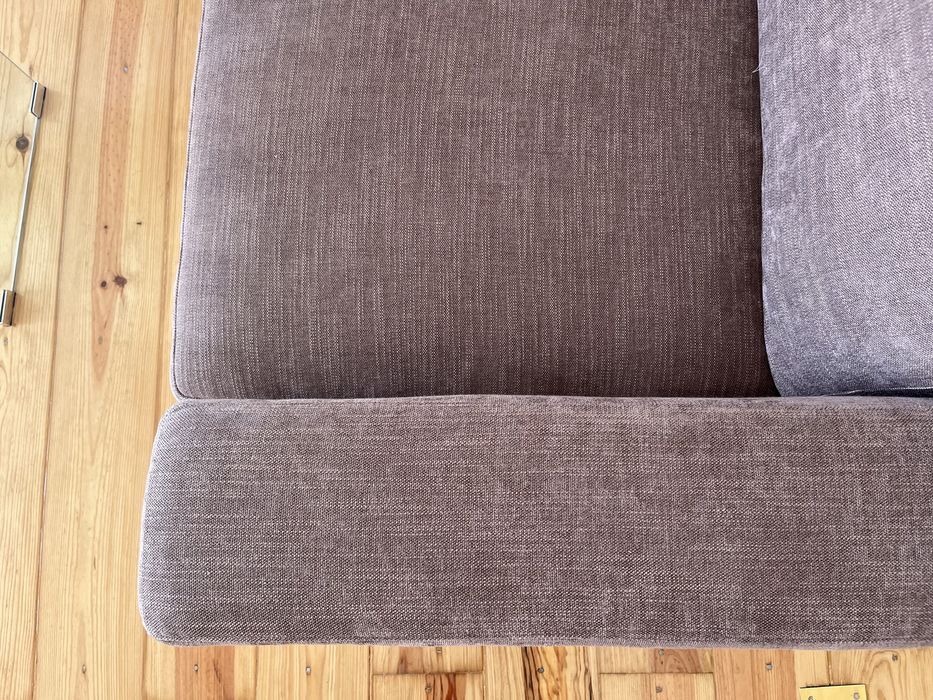 Sofa canto POR ESTREAR com almofadas e capas almofadas extra