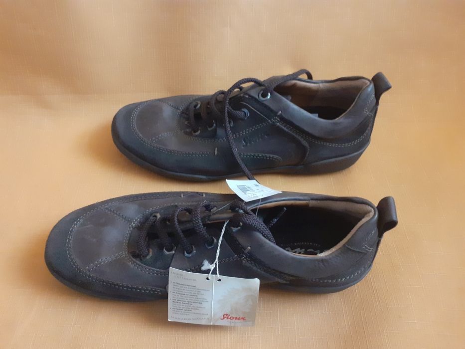 Sioux 41 skóra brązowe super wygodne 27-27,5cm