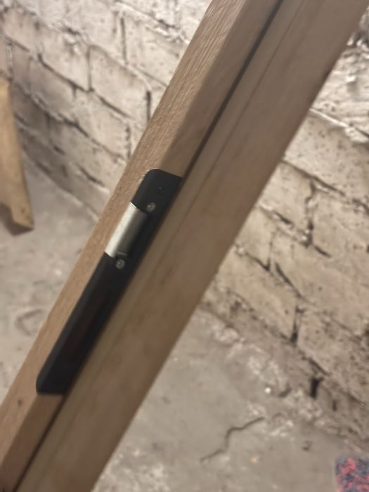 Ościeżnica prawa 80 kolor dąb Artisan czarne okucia