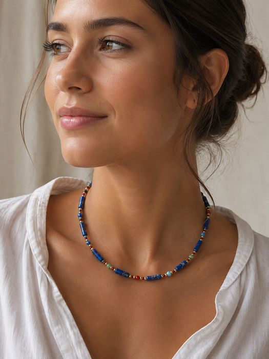 Choker naszyjnik Marble