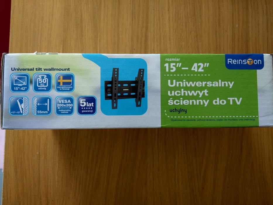 Uchwyt ścienny do TV nowy