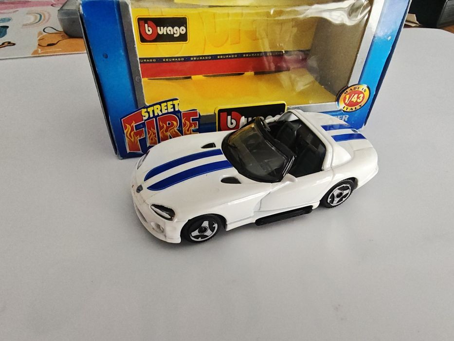 BBurago burago 1:43 Dodge Viper RT/10 made in italy resorak.