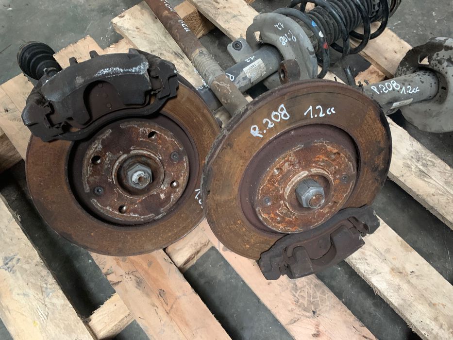 Manga de Eixo\Caixa de direção\Amortecedor Peugeot 208 1.2