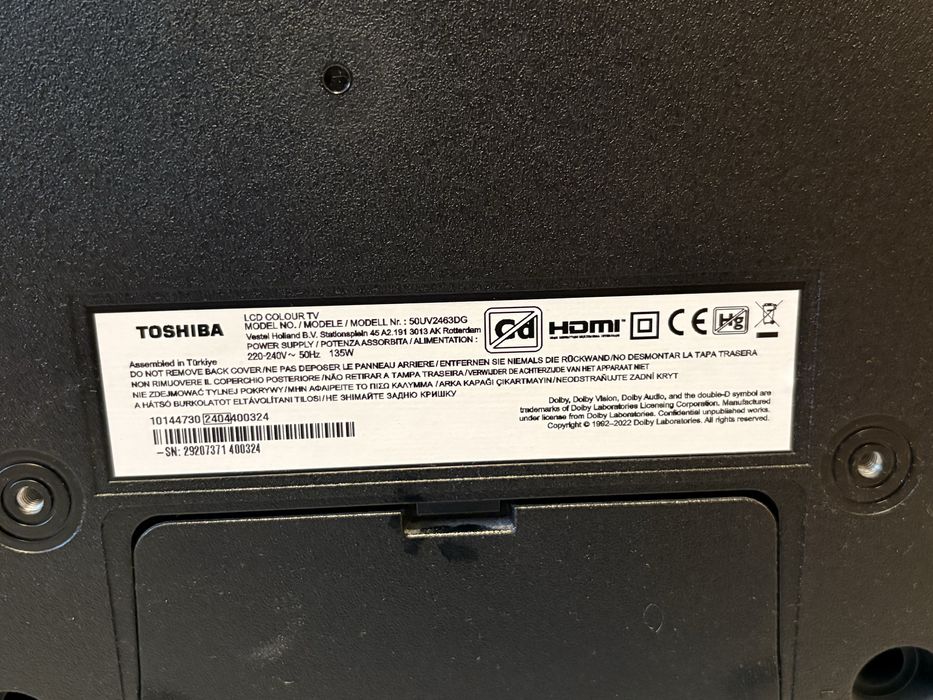 Sprzedam telewizor Toshiba