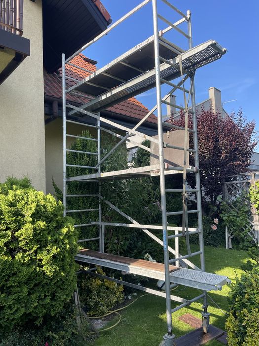 Wynajem rusztowania jezdnego top marki N1 na swiecie ZARGES