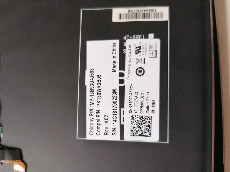 Dell 5540 Keyboard (New)64586001986049121