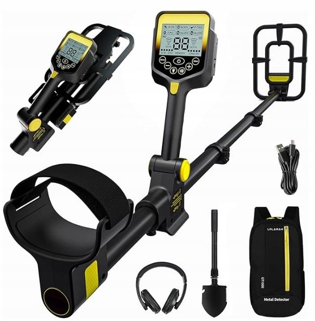 Profesjonalny wykrywacz metalu z zestawem akcesoriów