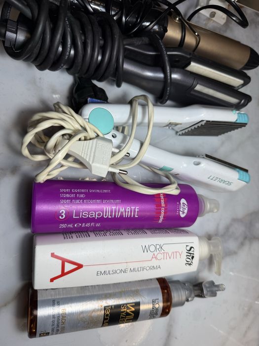 Догляд за волоссям утюжок гофре олійка