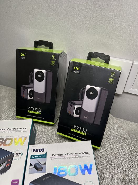 Повербанк для ноутбука мощный 180w Power bank