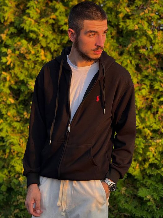 Зіп-худі Polo Ralph Lauren чорна чоловіча зіпка Поло Ральф Лоурен сіра спортивна кофта Поло біла | Зип-худи Polo Ralph Lauren мужская черная Зипка