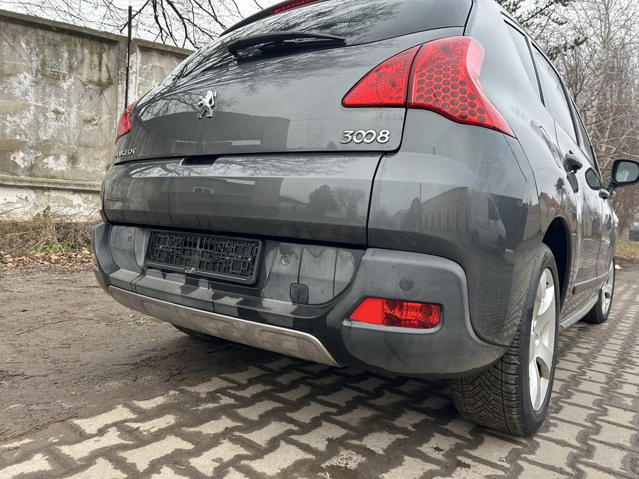 Бампер задній KTPD Пежо 3008, 5008 Peugeot задний бампер