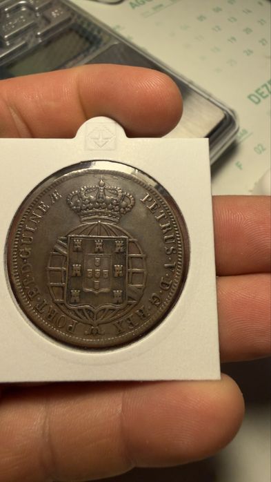 Meia macuta 1860 angola