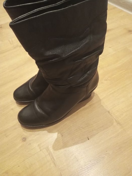 Buty damskie ocieplane Vintage r.38