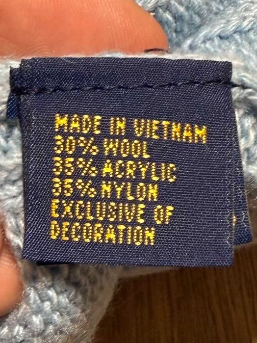 Светр Polo Ralph Lauren вишите  лого / в’язана кофта Ральф Поло