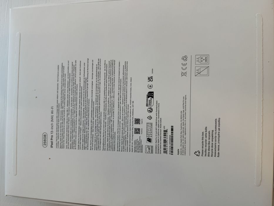 Ipad Pro 13 2024 M4,256GB Silver WI-FІ